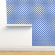"Polka Dot Daisy" Wallpaper  - Small Scale