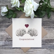Congratulations Bunny Card - Bella & Bryn