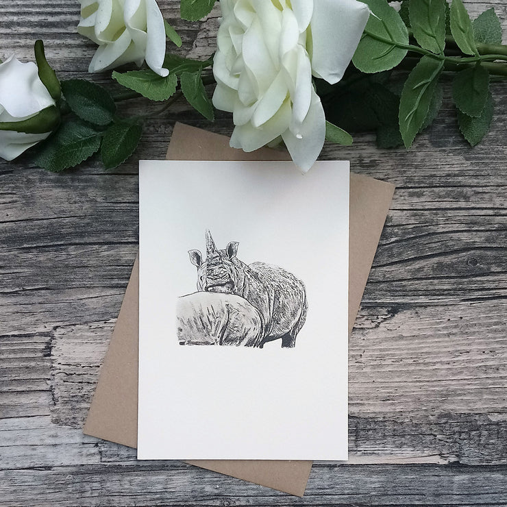 Little Rhino Card - Bella & Bryn