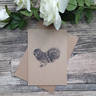 Small Squirrel Card - Bella & Bryn